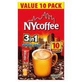 Nycoffee 3 in 1 Coffee Drink 10 x 14g (140g) (Case of 10)  Adomoo